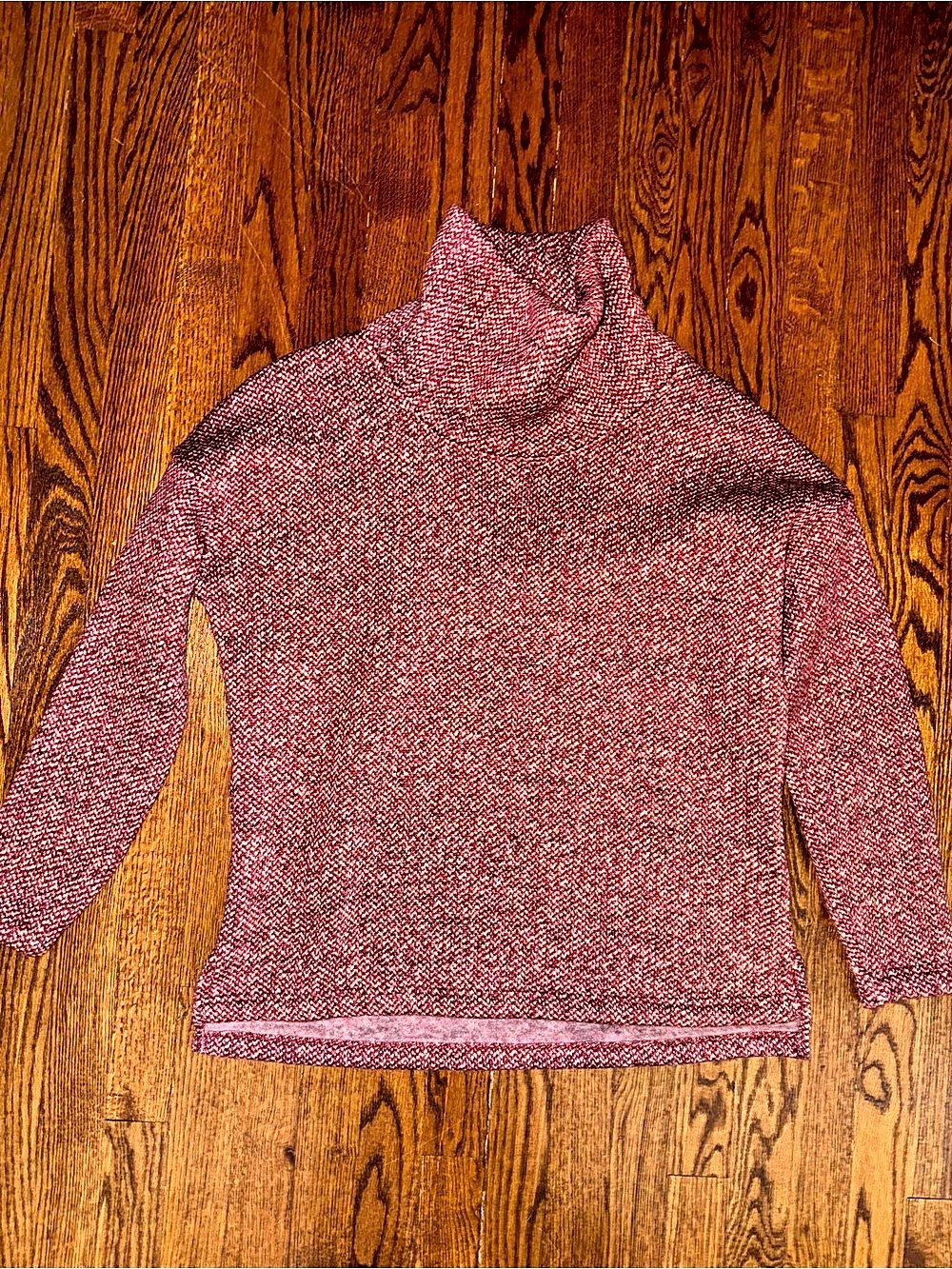 Columbia Benton Springs Turtleneck Pullover Red Women's Medium